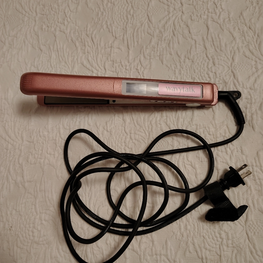WavyTalk Rose Gold Hair Straightener